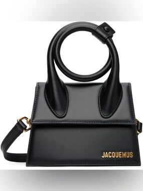 JACQUEMUS
Black Les Classiques 'The knot Chiquito' Bag